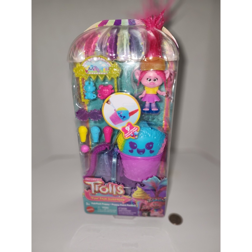 New Trolls Fun Fair‎ Surprise Poppy Toy Set